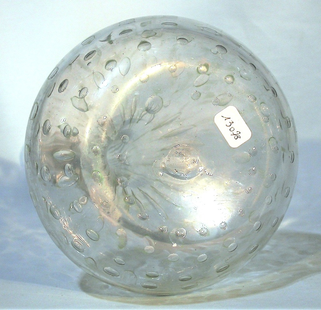 Large Glass Soliflore Vase - Early 20th Century-photo-4