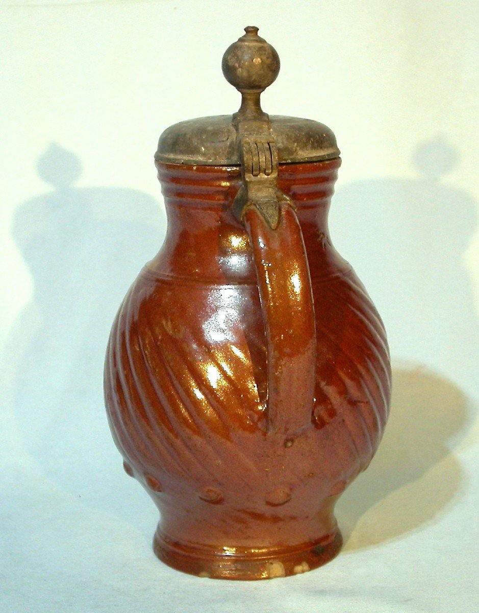 Stoneware Mug - Poland, 18th Century-photo-2