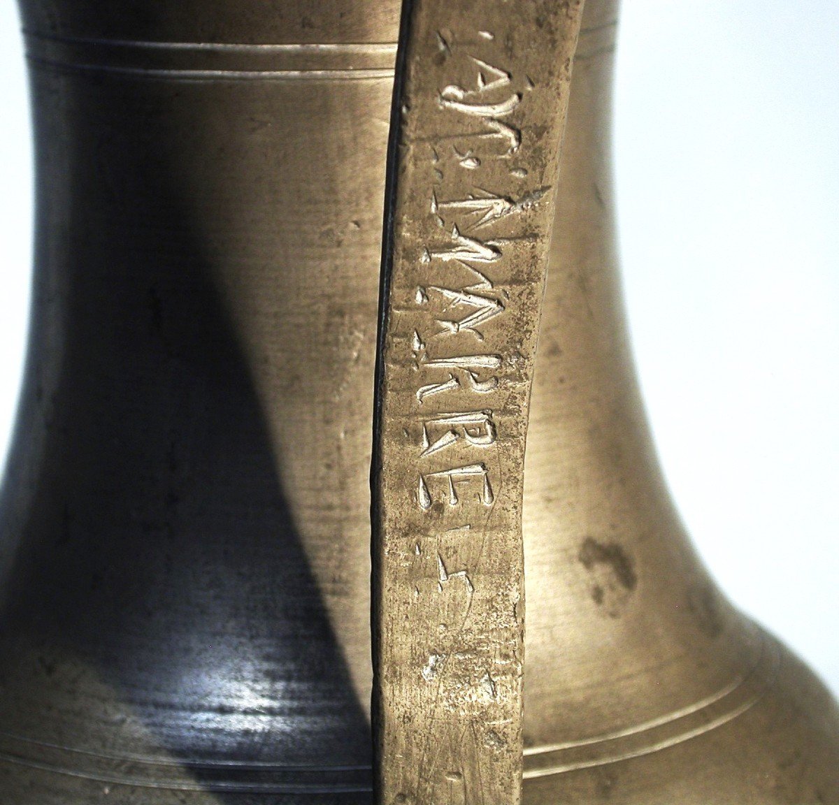 Rare "ancestor" Pewter Pitcher  - Circa 1600-photo-5