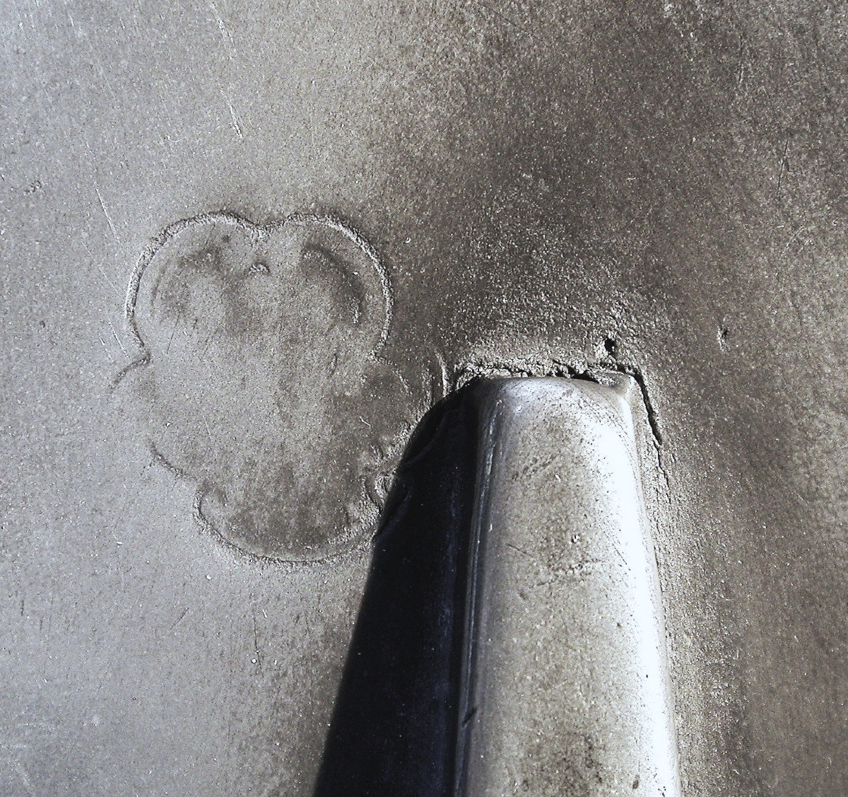 Pewter Wine Pitcher - Pont-audemer (upper Normandy), 18th Century-photo-3