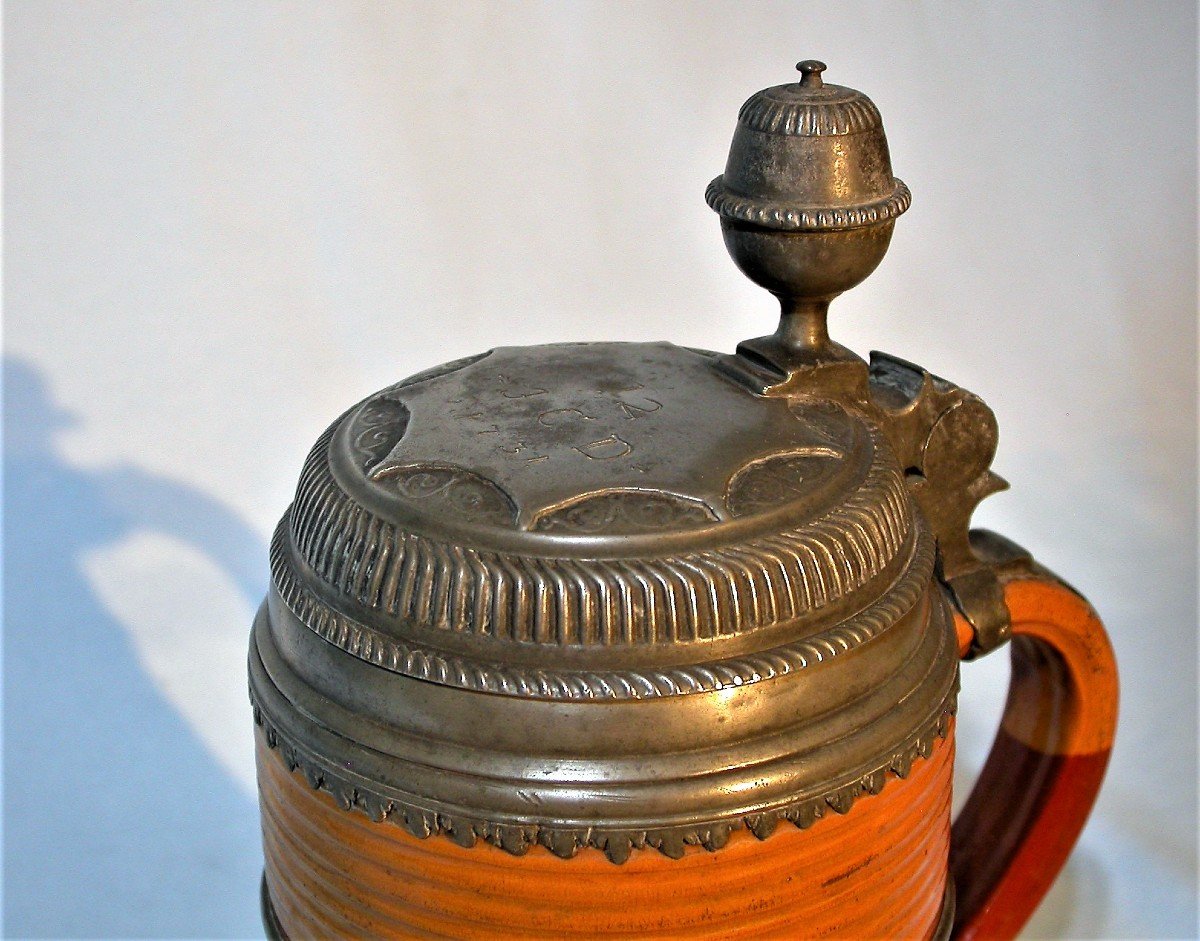 Stoneware Mug - Rochlitz (?), Mid-18th Century-photo-1