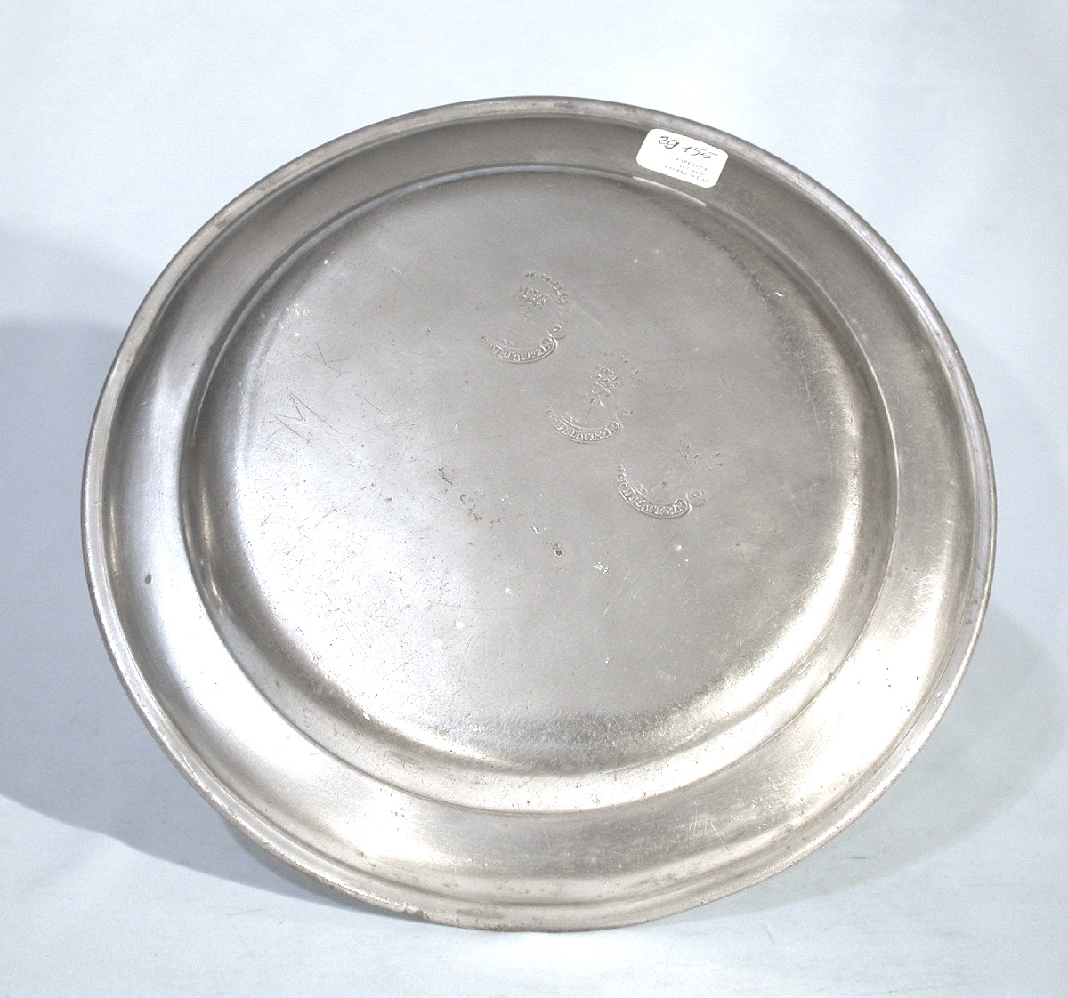 Pewter Plate - Southern Germany, 18th Century-photo-3