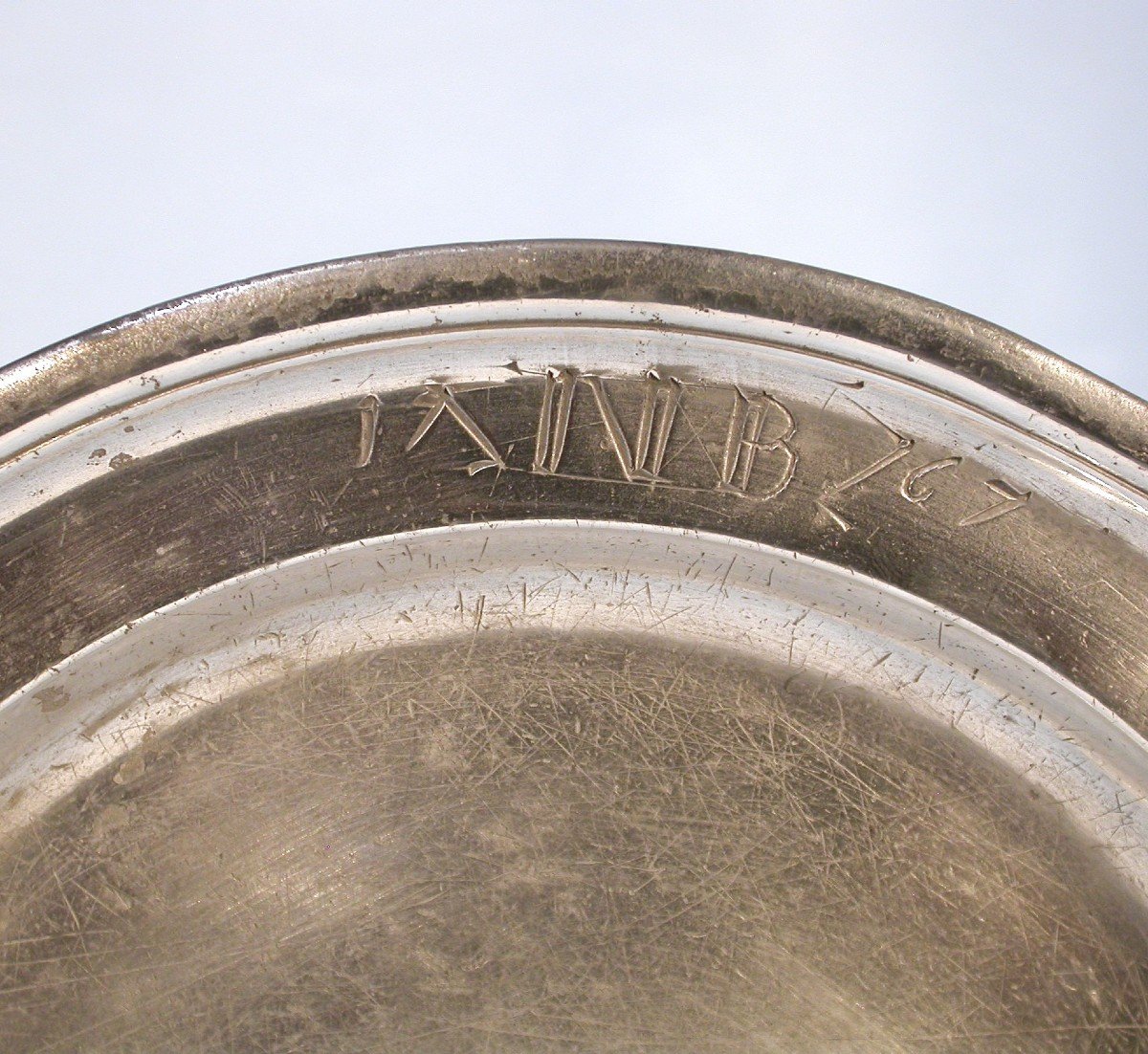 Pewter Plate - Southern Germany, 18th Century-photo-1