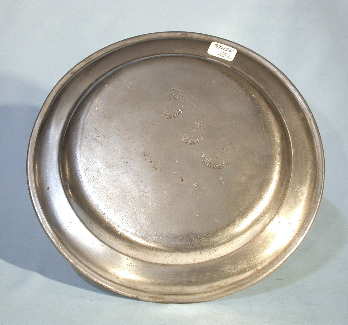 Pewter Plate - Southern Germany, 18th Century-photo-2