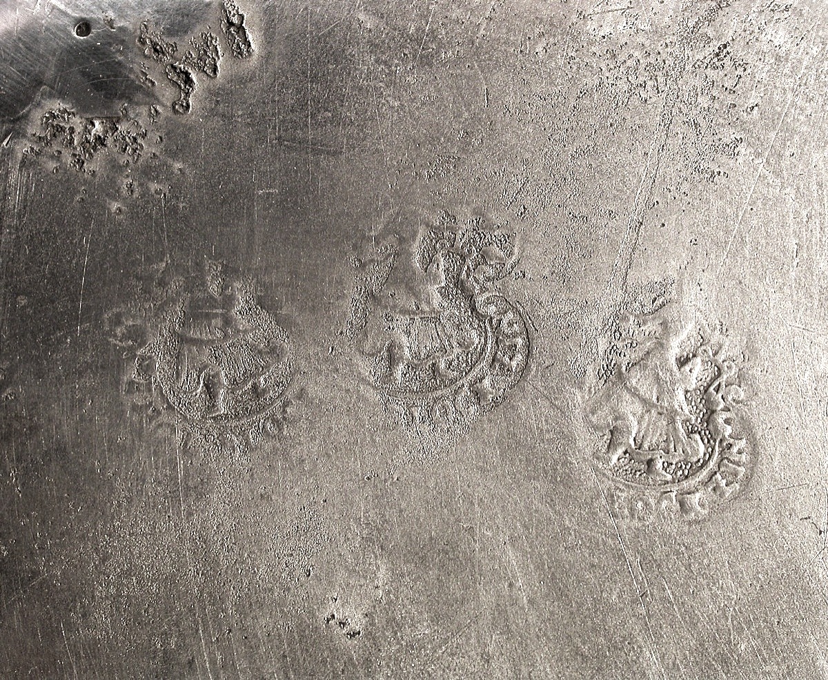 Pewter Plate - Southern Germany, 18th Century-photo-2