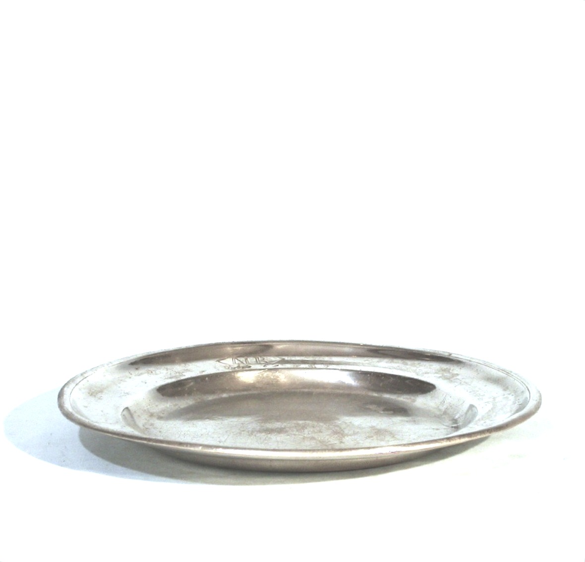 Pewter Plate - Southern Germany, 18th Century-photo-3