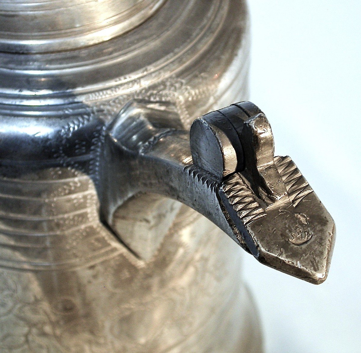 "glockenkanne" In Pewter - Switzerland (saint-gall), 18th Century-photo-2