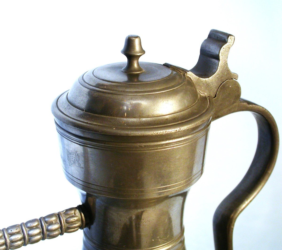 AIGUIERE EN ETAIN DITE "STEGKANNE" - SUISSE, CIRCA 1800-photo-3