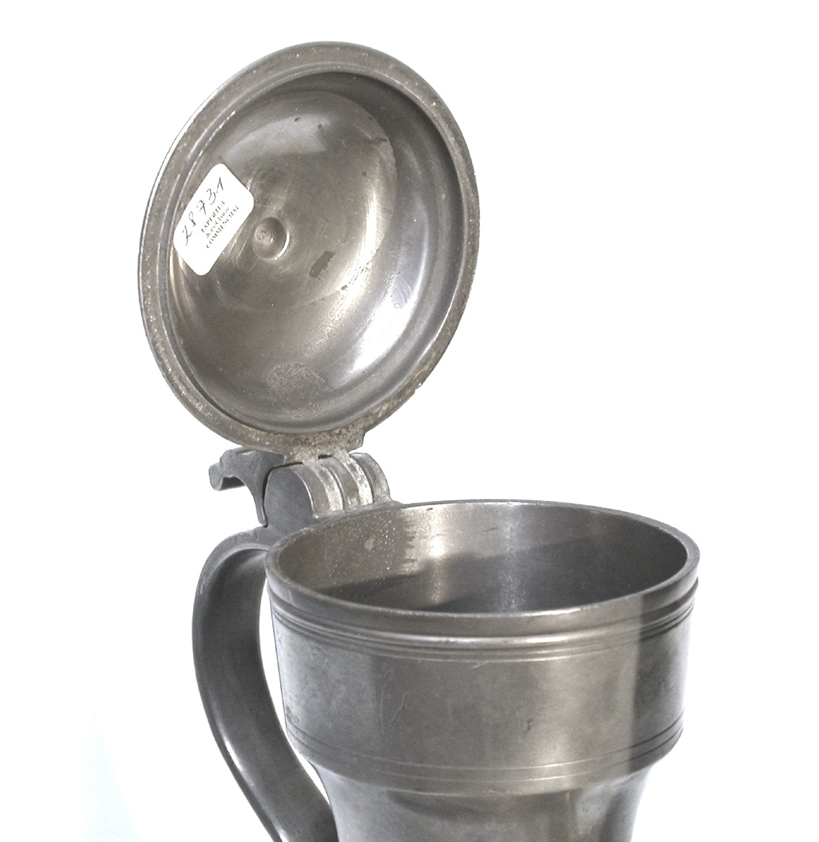 Pewter Ewer Known As "stegkanne" - Switzerland, Circa 1800-photo-4