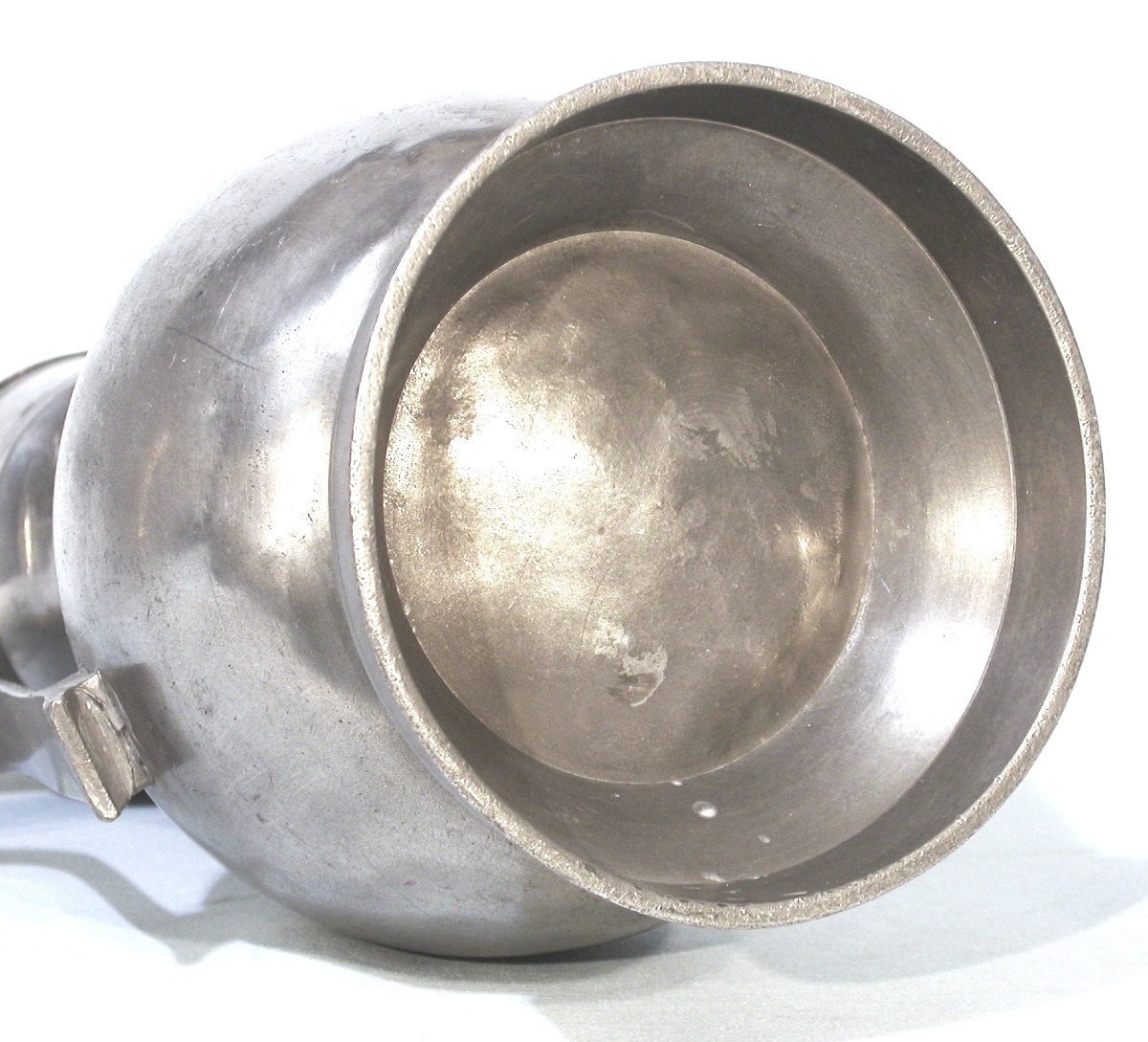 Pewter Ewer Known As "stegkanne" - Switzerland, Circa 1800-photo-2