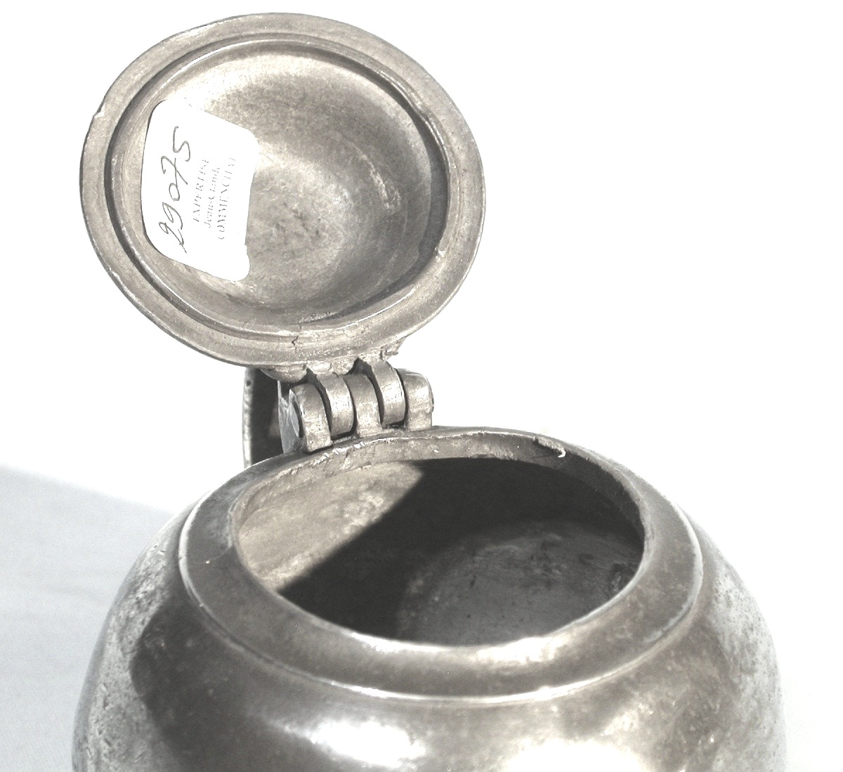 Pewter Sickness Bottle - Paris, Circa 1800-photo-3
