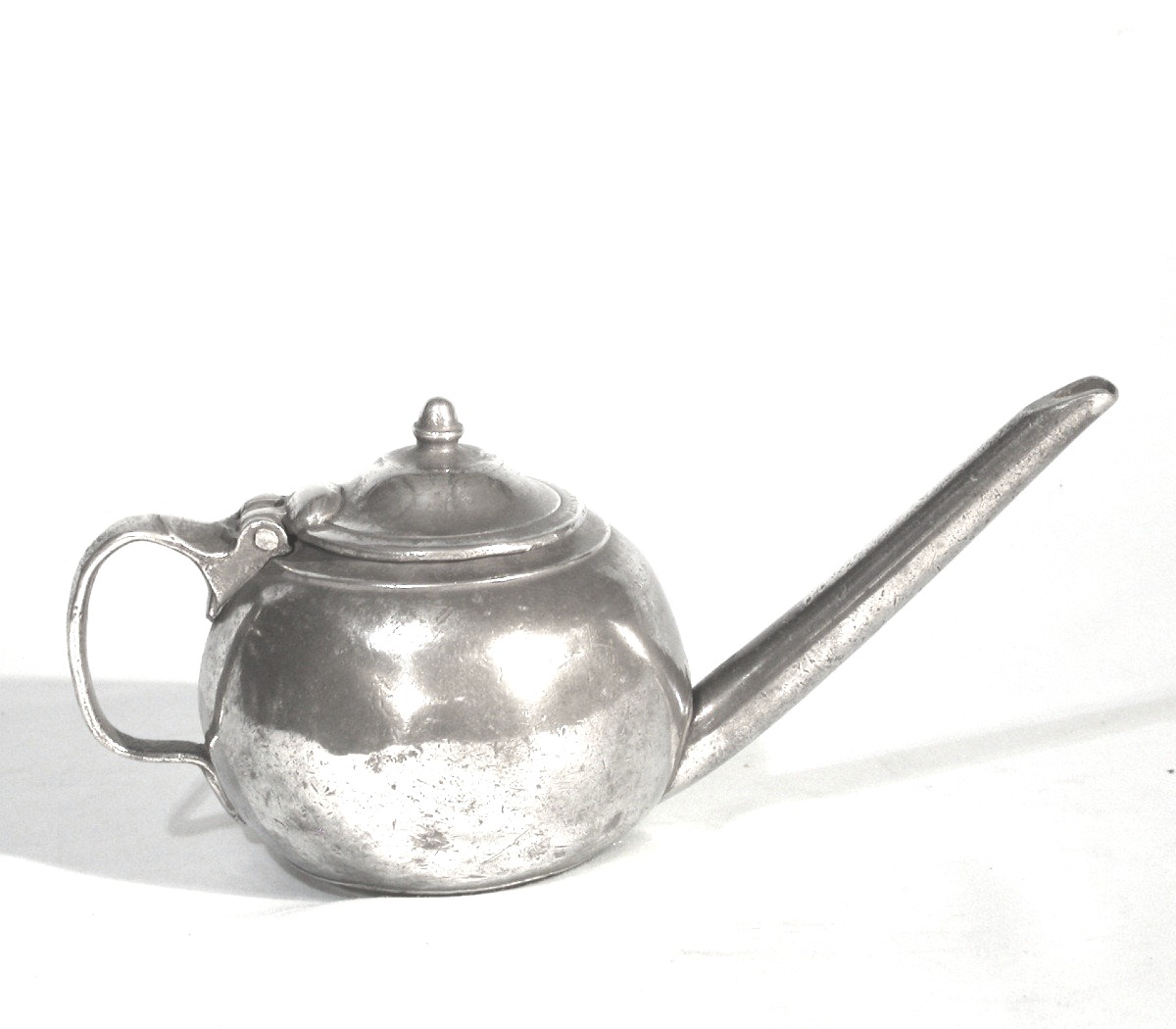 Pewter Sickness Bottle - Paris, Circa 1800-photo-1