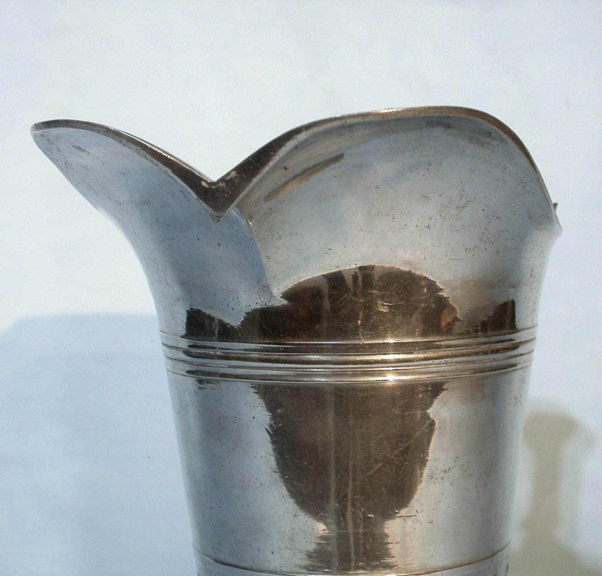 Beautiful Pewter Ewer - Toulouse, 18th Century-photo-4