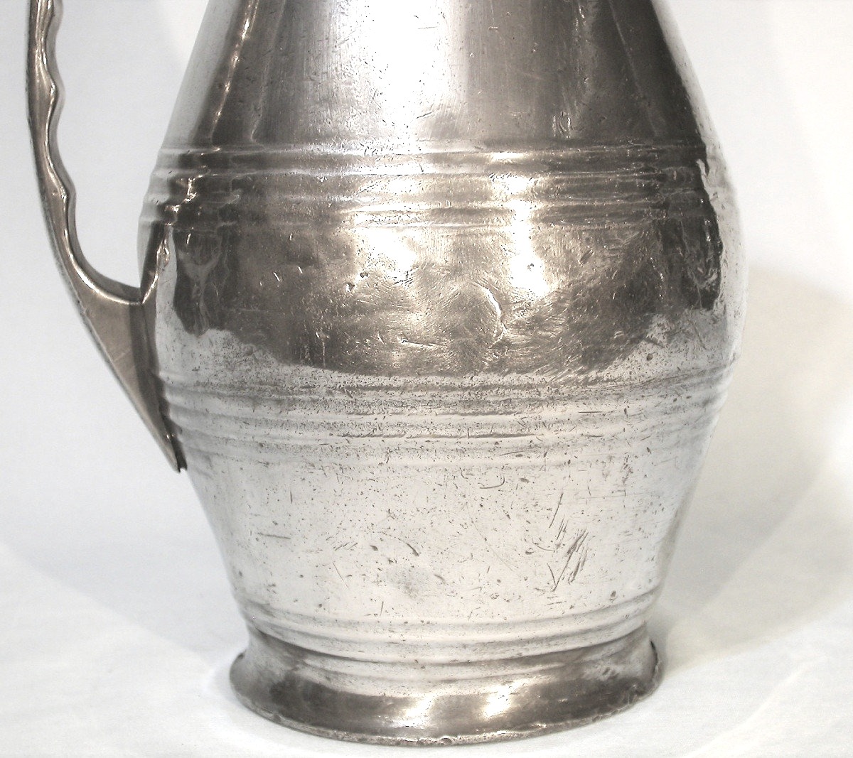 Pewter Cellar Jug - Paris, 19th Century-photo-3