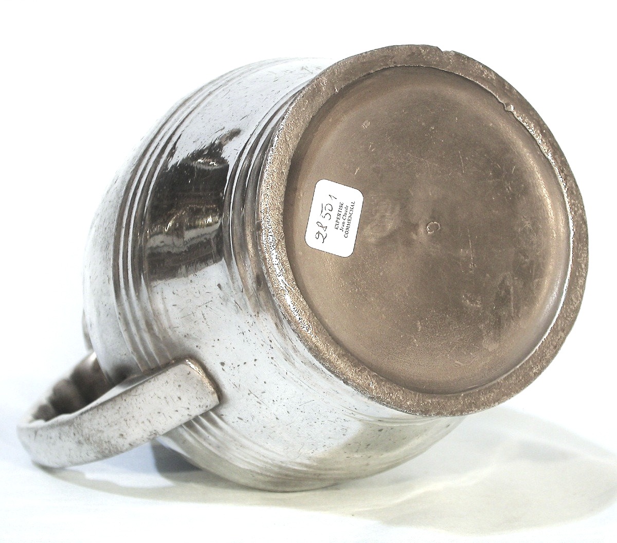 Pewter Cellar Jug - Paris, 19th Century-photo-1