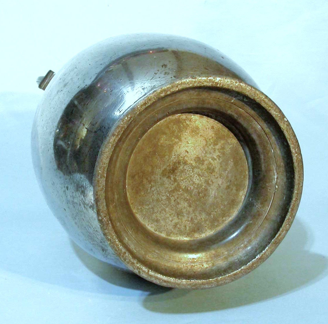 Large Pewter Milk Jug - Lyon, Circa 1800-photo-3
