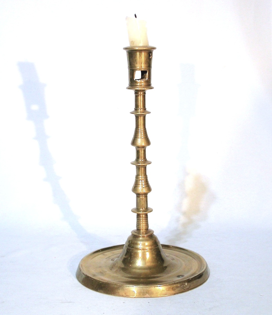 Brass Torch - Flanders, 15th Century-photo-7