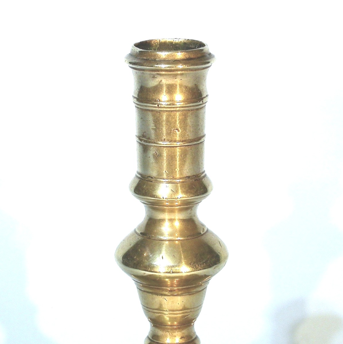 Brass Torch - Spain, 17th Century-photo-3