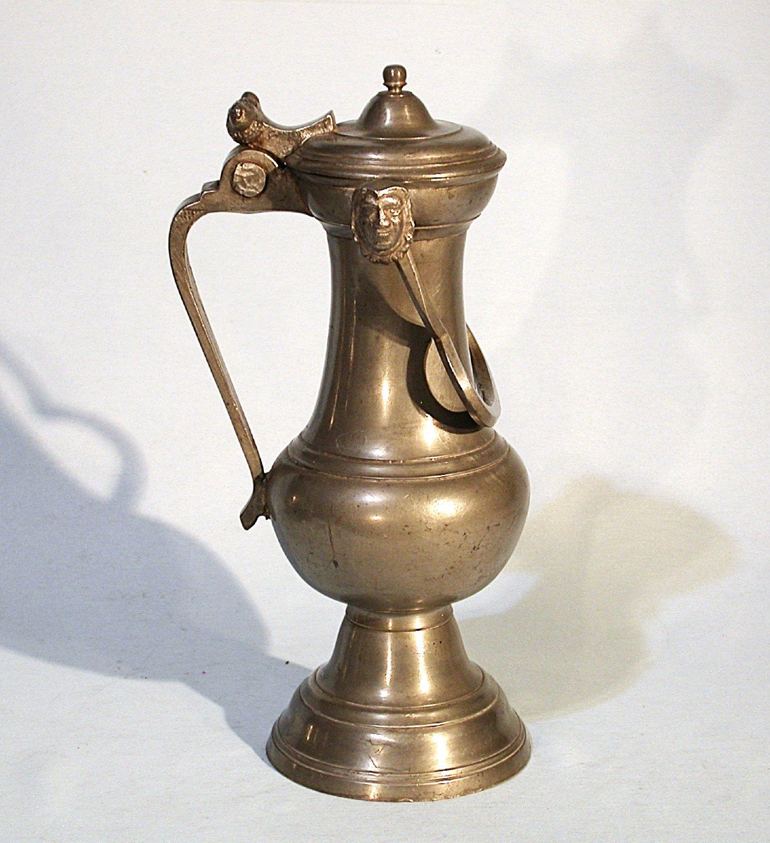 Beautiful Pewter Cimarre - Bar Sur Aube, 18th Century-photo-2