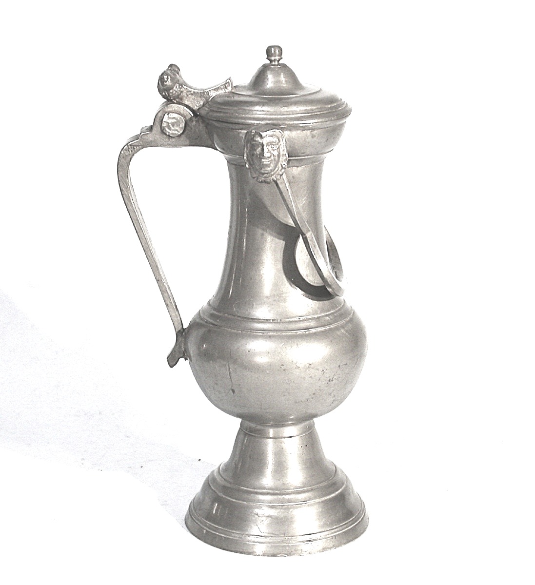 Beautiful Pewter Cimarre - Bar Sur Aube, 18th Century-photo-2