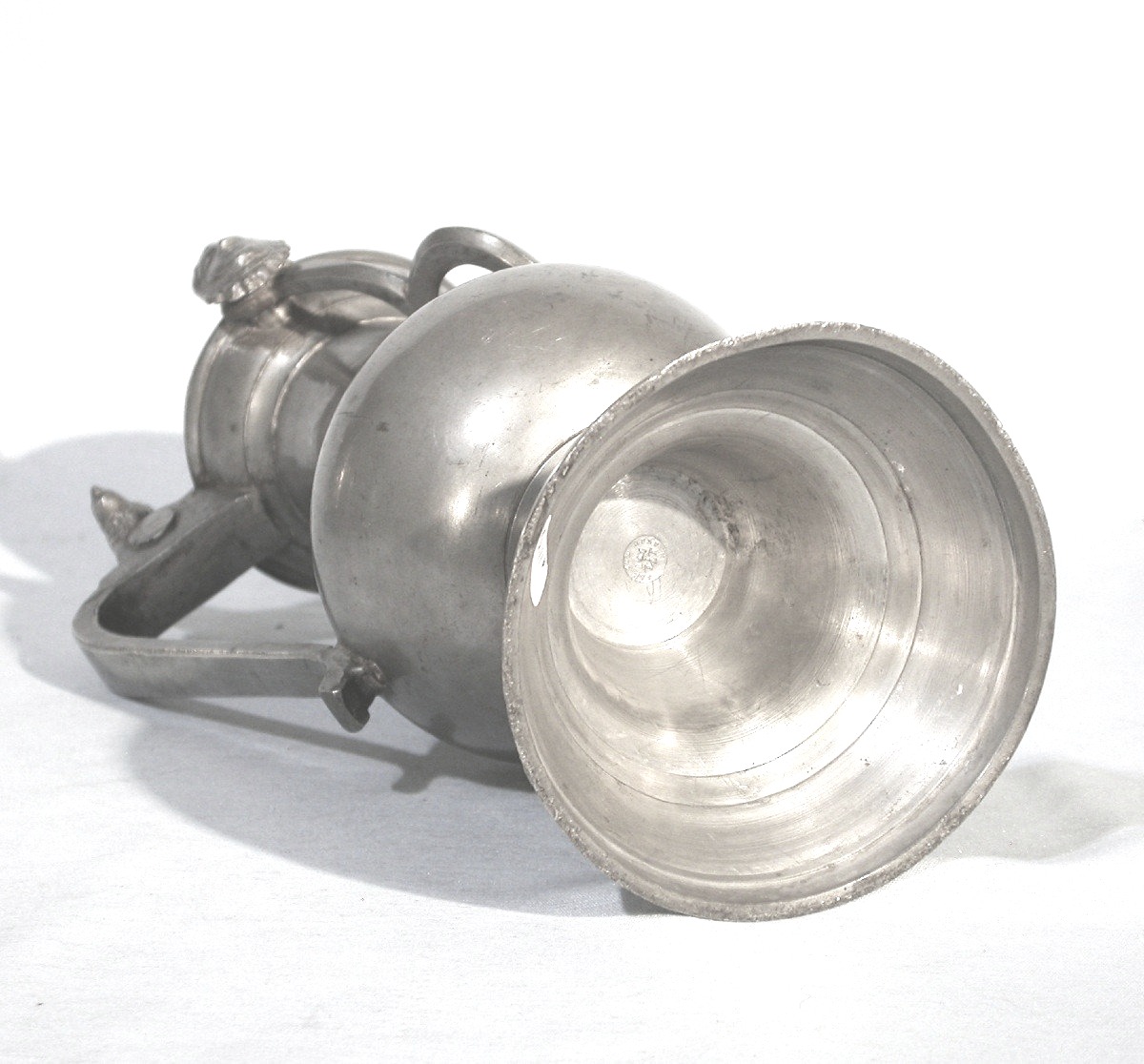 Beautiful Pewter Cimarre - Bar Sur Aube, 18th Century-photo-3