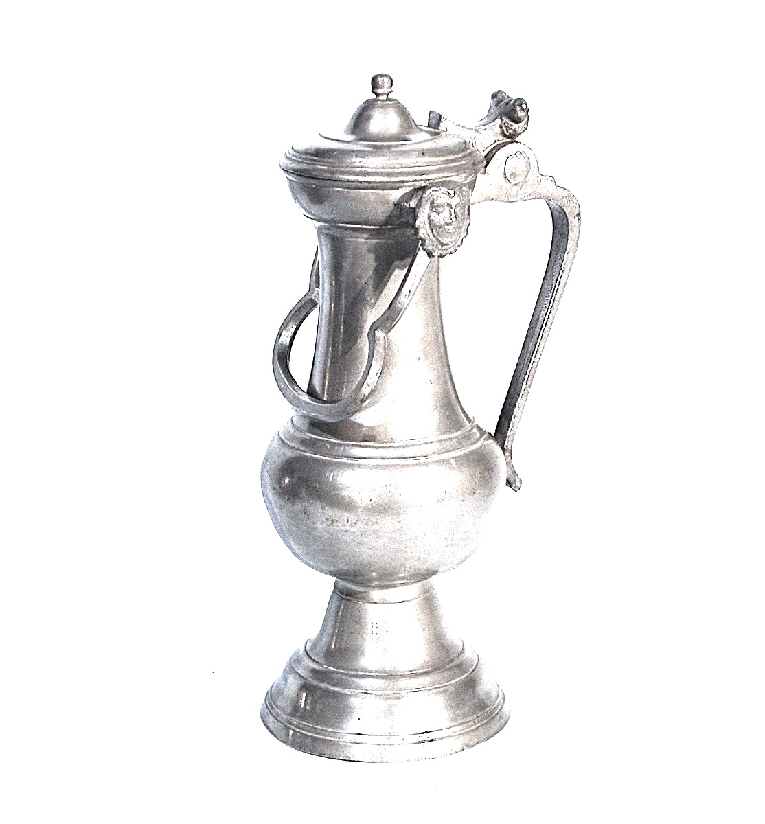 Beautiful Pewter Cimarre - Bar Sur Aube, 18th Century