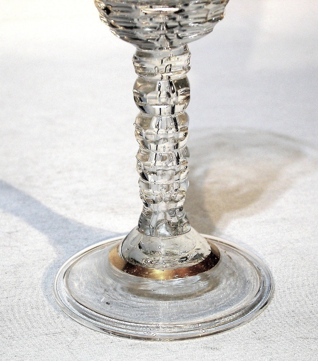 VERRE À JAMBE - FRANCE, XVIII ème s-photo-3