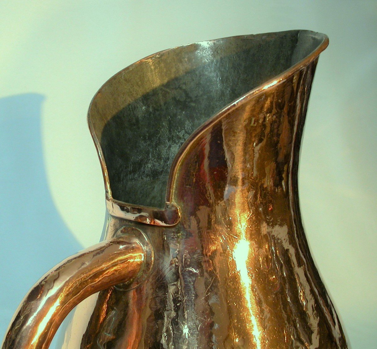 Copper Wine Pitch - France, Early 19th Century-photo-2