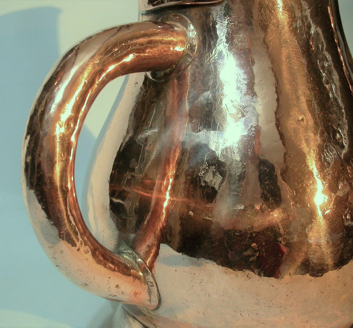 Copper Wine Pitch - France, Early 19th Century-photo-3