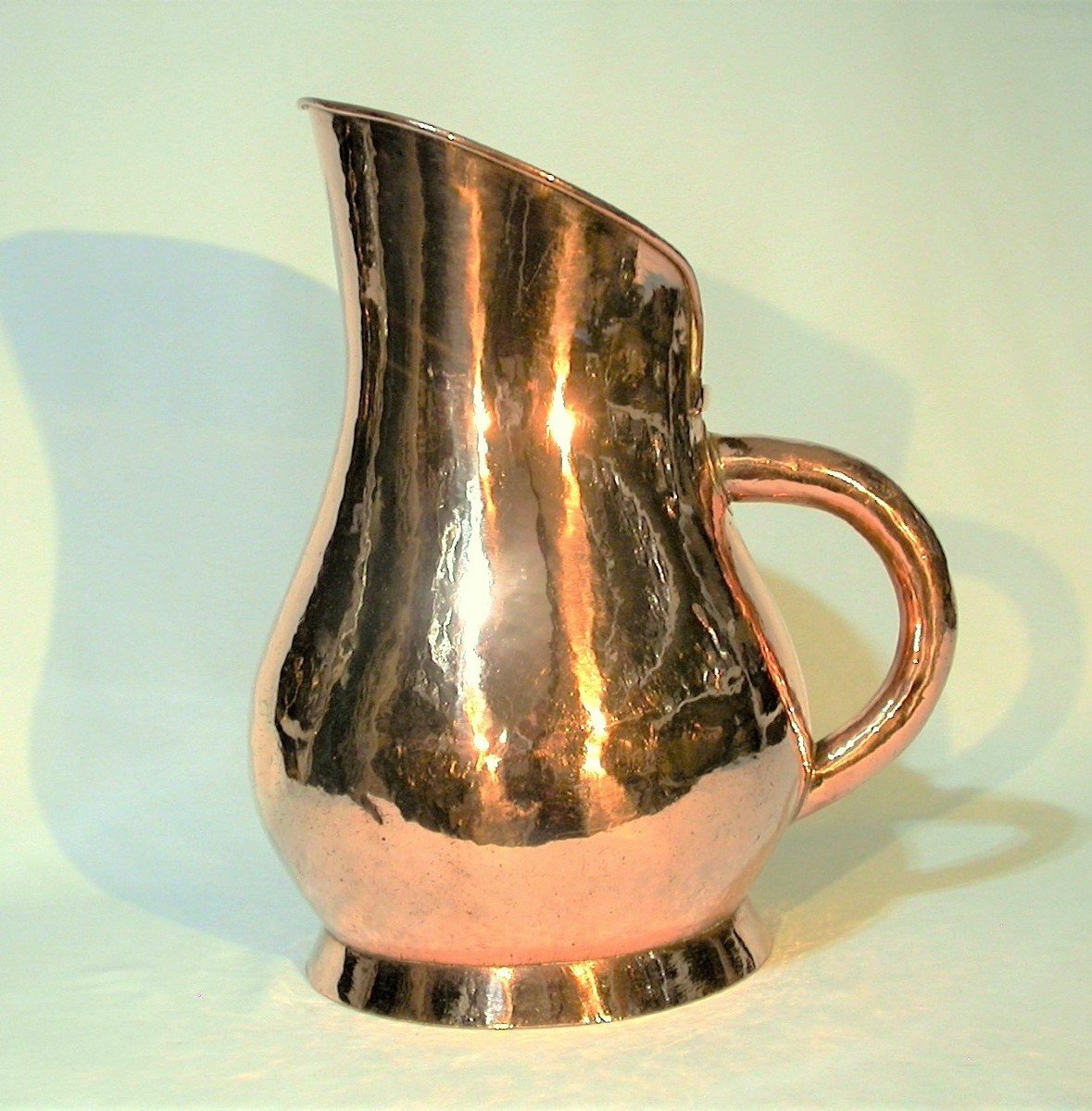 Copper Wine Pitch - France, Early 19th Century-photo-2