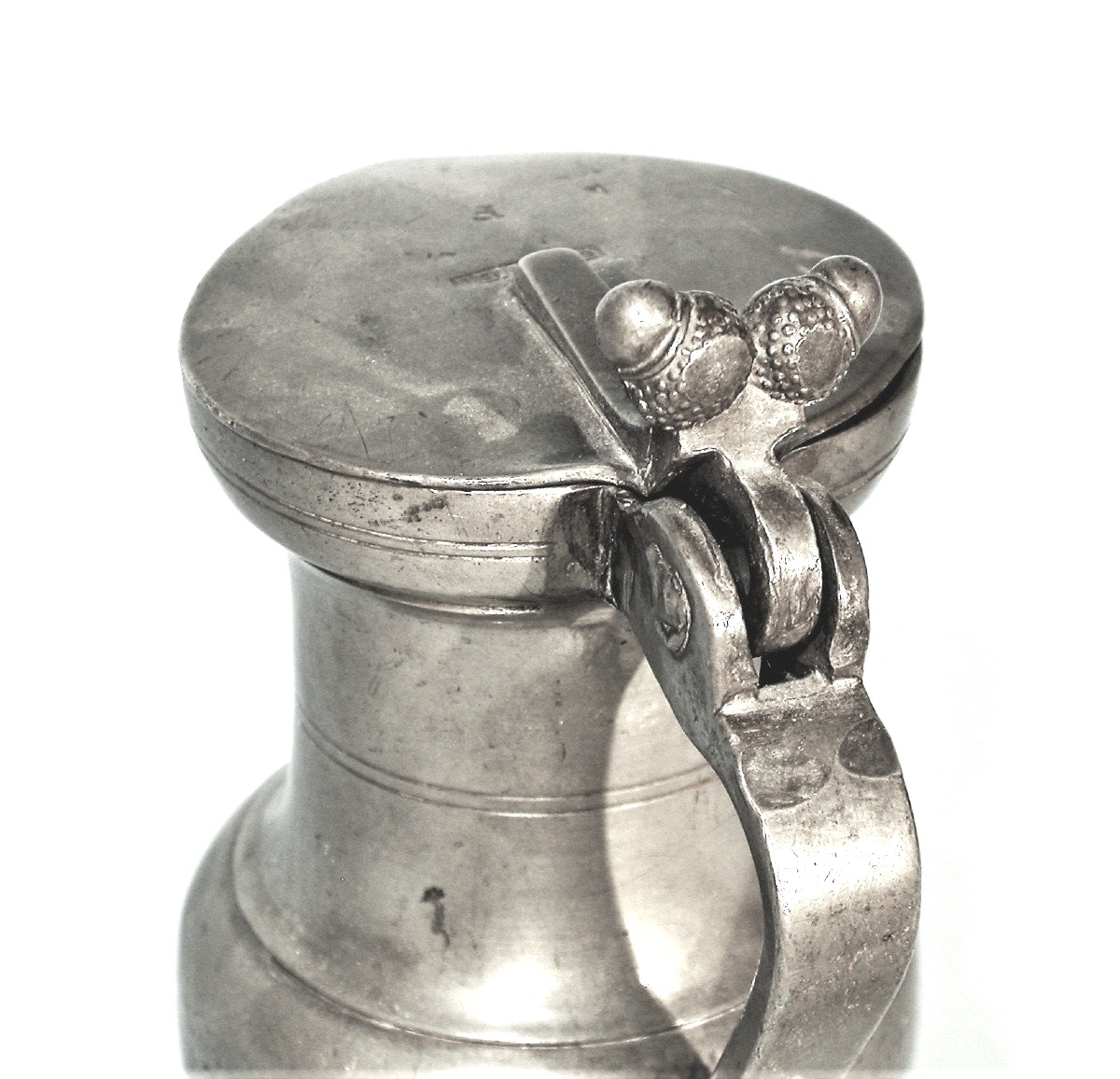 PICHET À VIN EN ETAIN - CASTRES, CIRCA 1800-photo-3