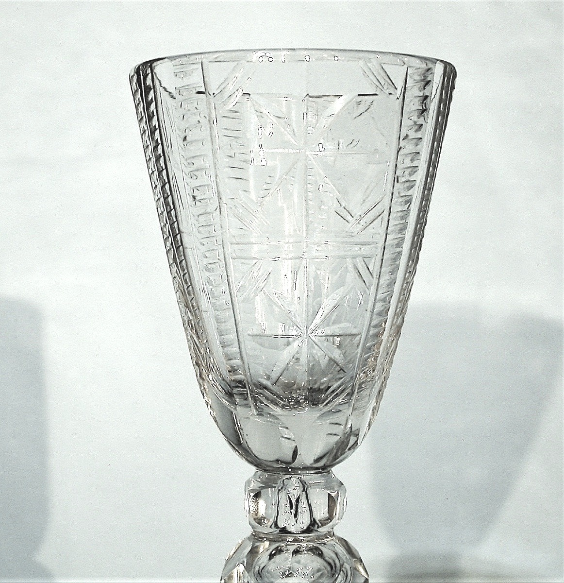 Large Stemmed Glass - 18th Century-photo-2