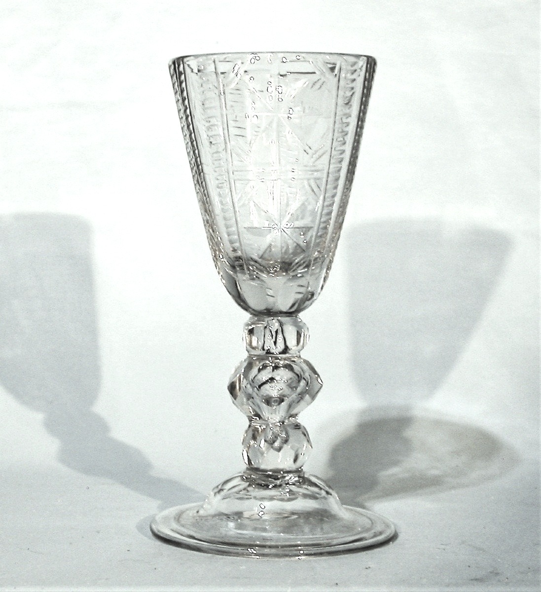 Large Stemmed Glass - 18th Century-photo-1
