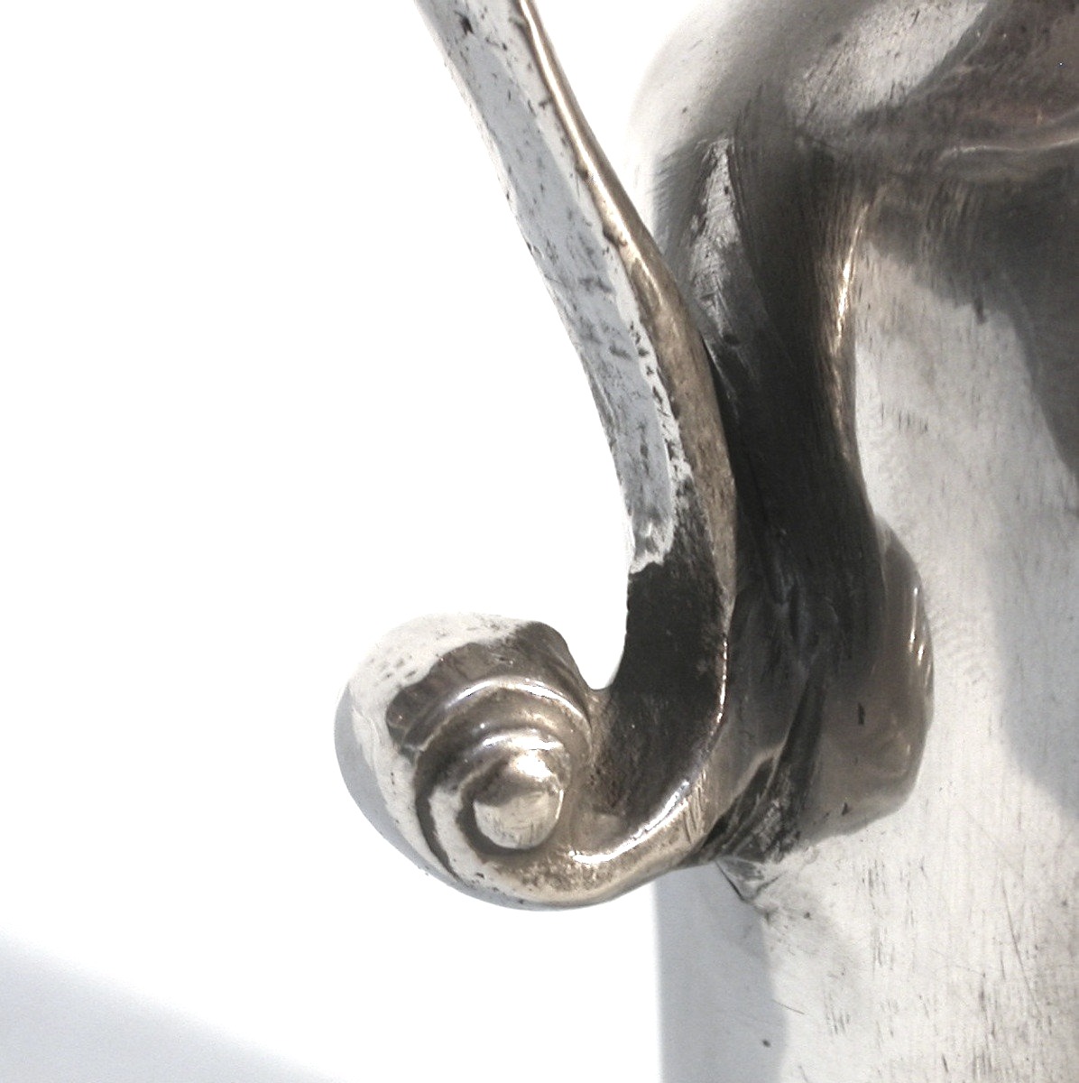 Pewter Wine Pitcher - Lisieux, 18th Century-photo-2