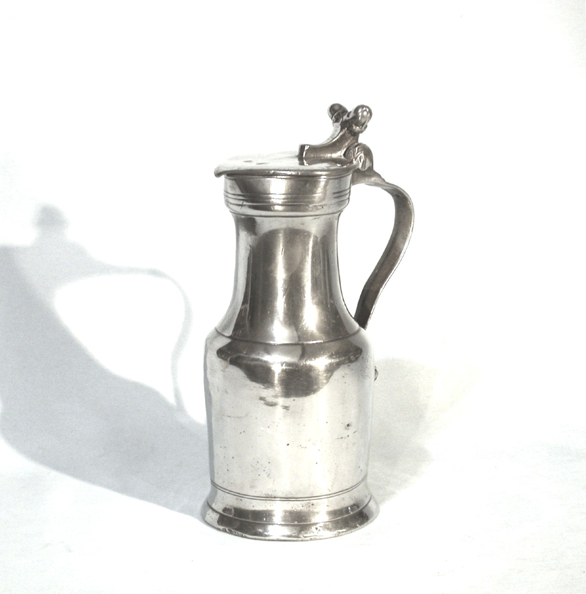 Pewter Wine Pitcher - Lisieux, 18th Century