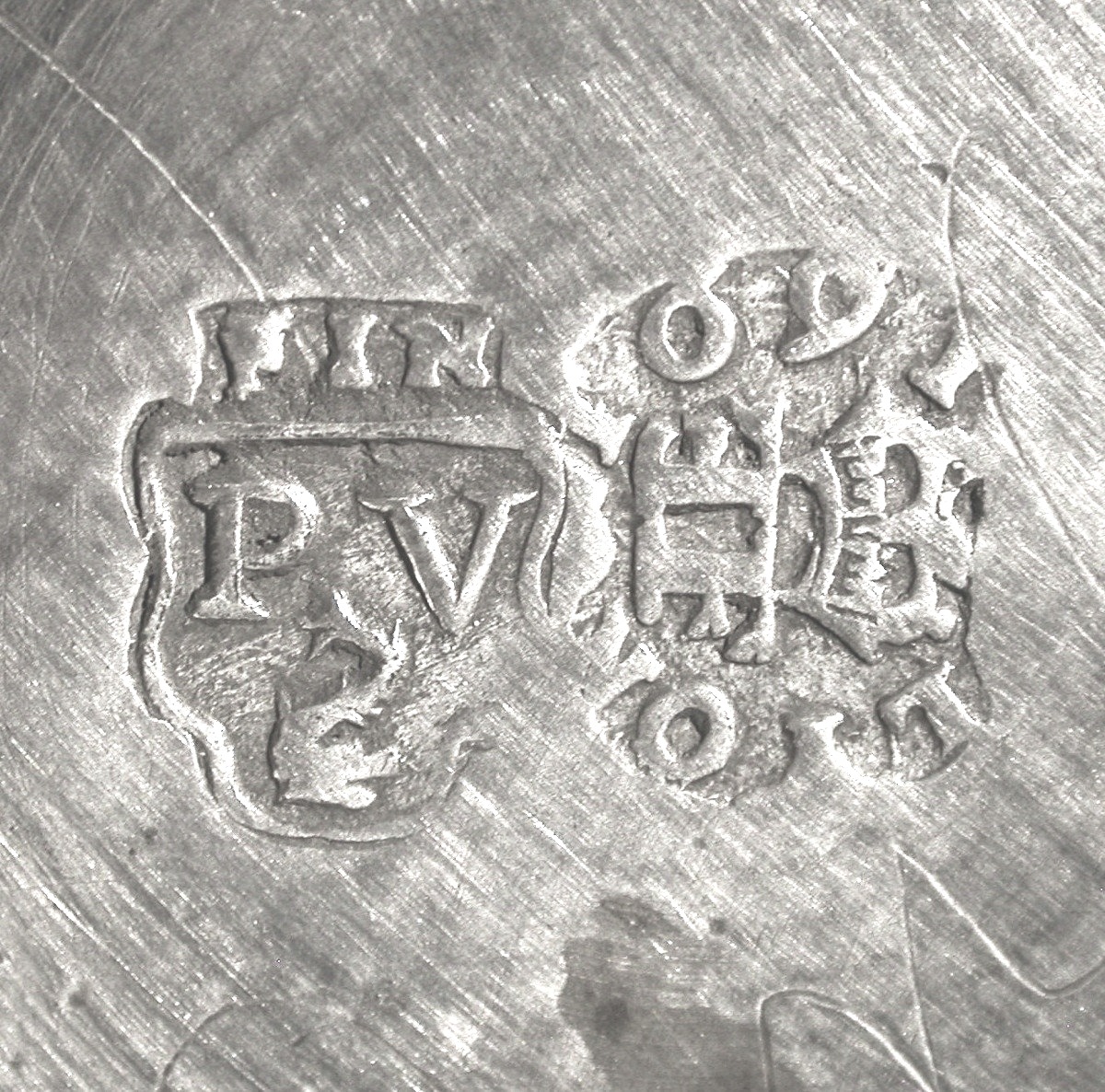 Rare Large Pewter Sprinkler - Lyon, End Of The 17th Century-photo-5