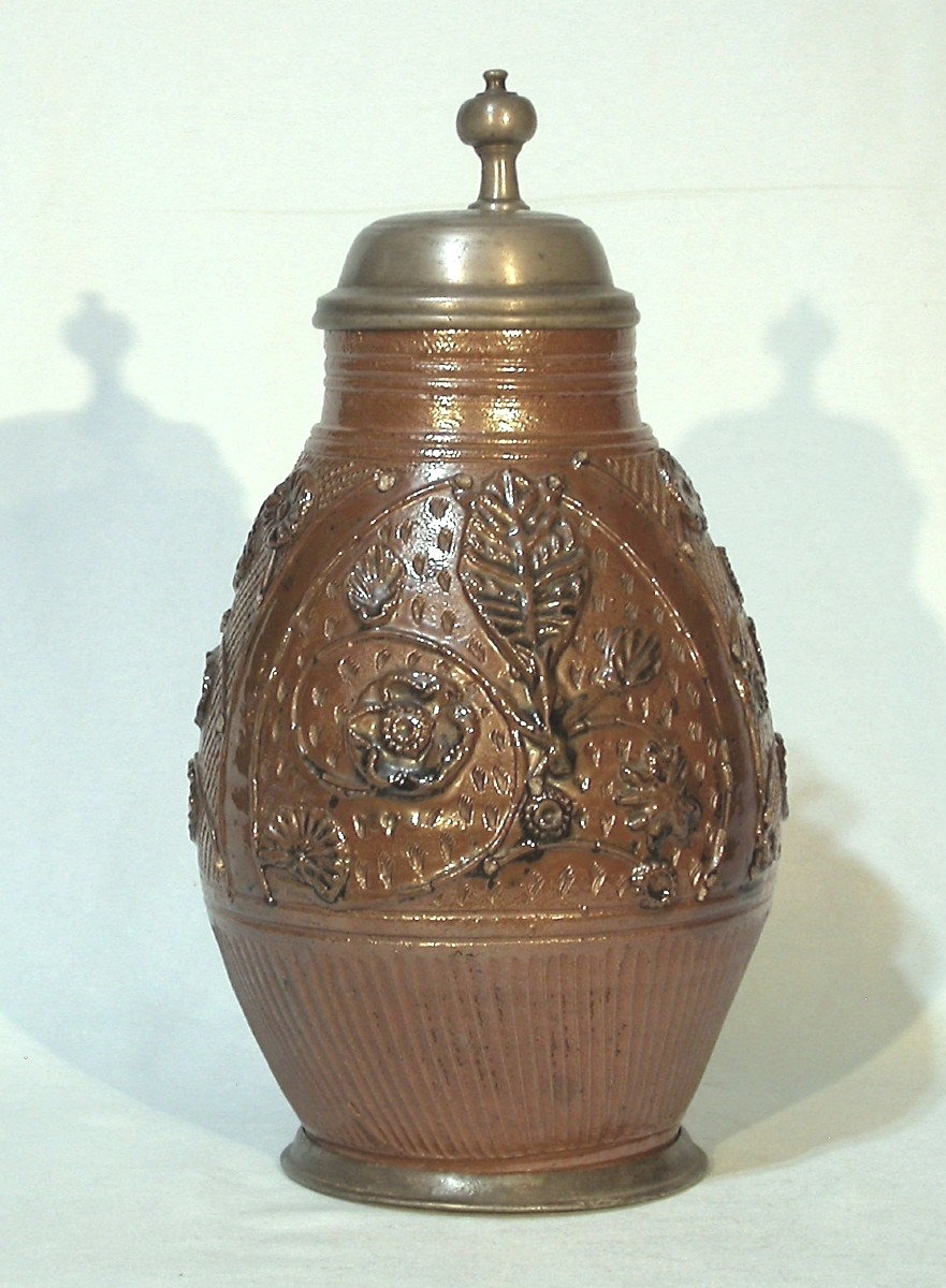 Stoneware Mug - Germany (muskaü), 18th Century-photo-2