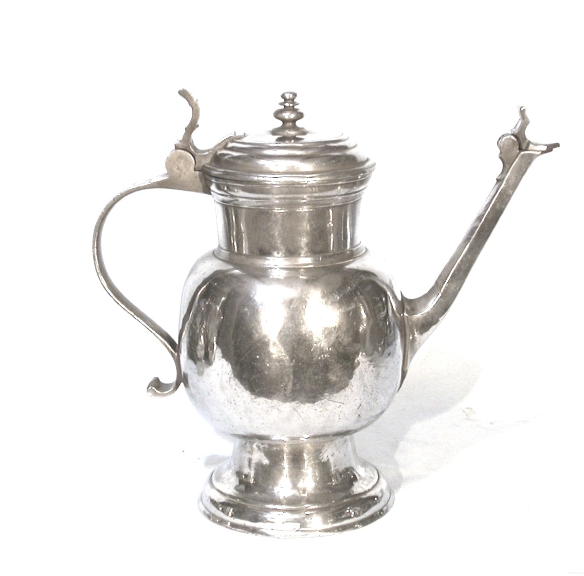 RARE AIGUIERE "SCHENKKANNE" EN ETAIN - SAXE (ANNABERG), XVIII ème s