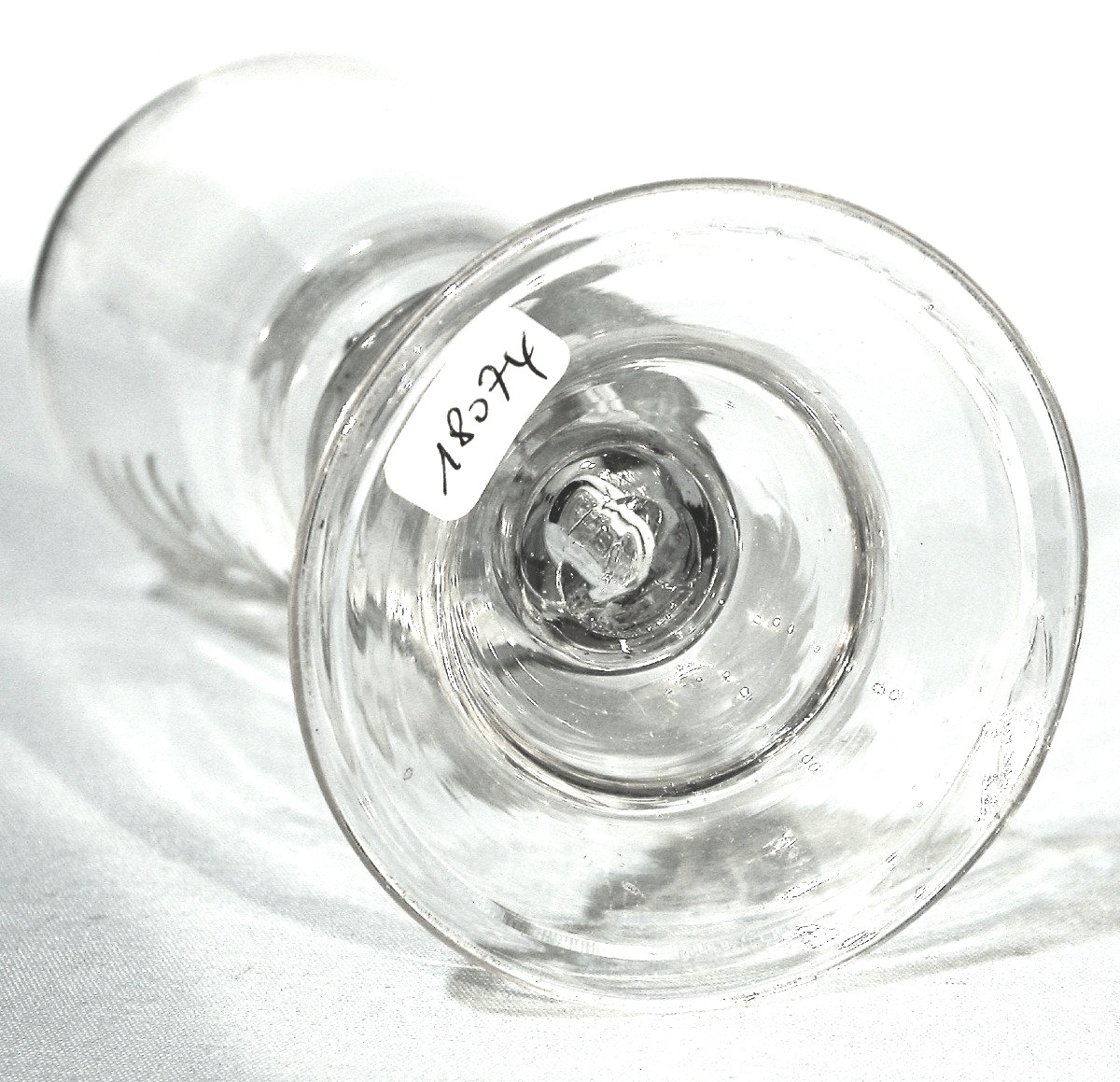 Stemmed Glass, Alsace Or Germany, 18th Century-photo-2