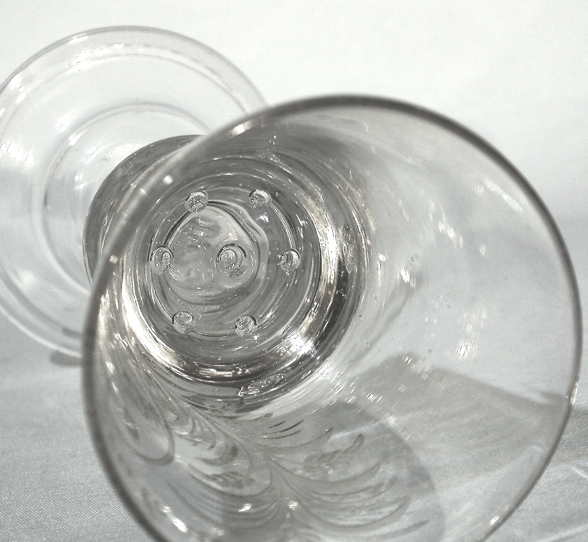 Stemmed Glass, Alsace Or Germany, 18th Century-photo-4