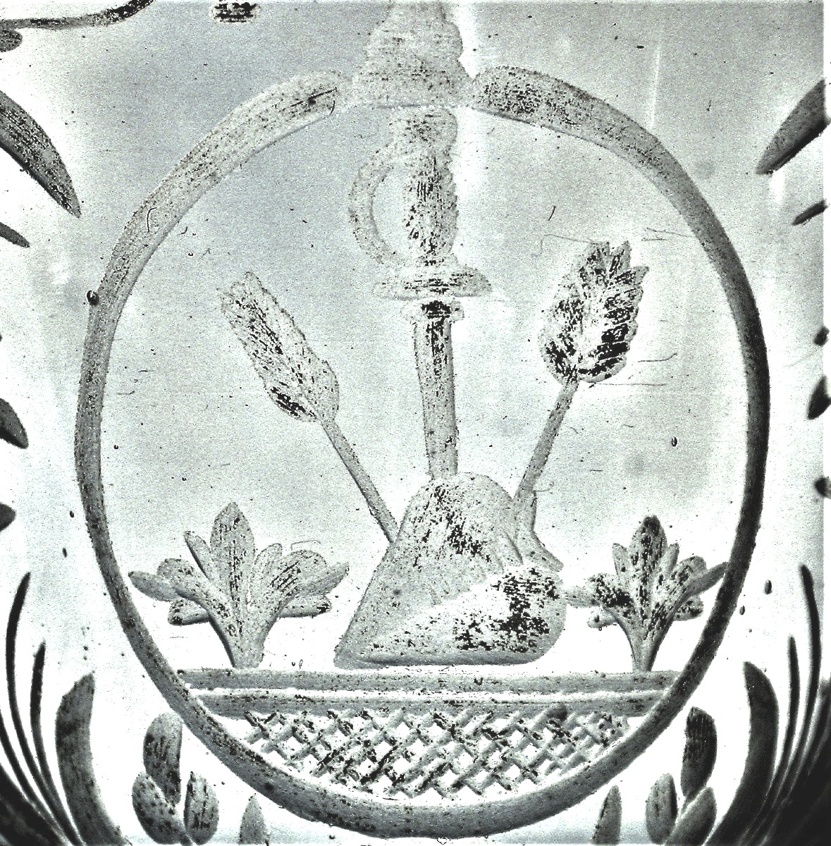 Stemmed Glass, Alsace Or Germany, 18th Century