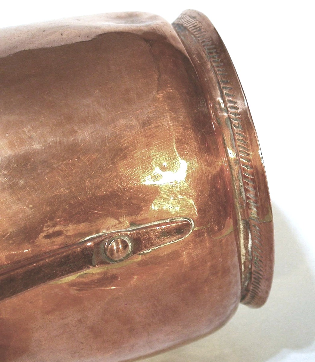 Copper Coquemar - Eastern France (?), 18th Century-photo-2