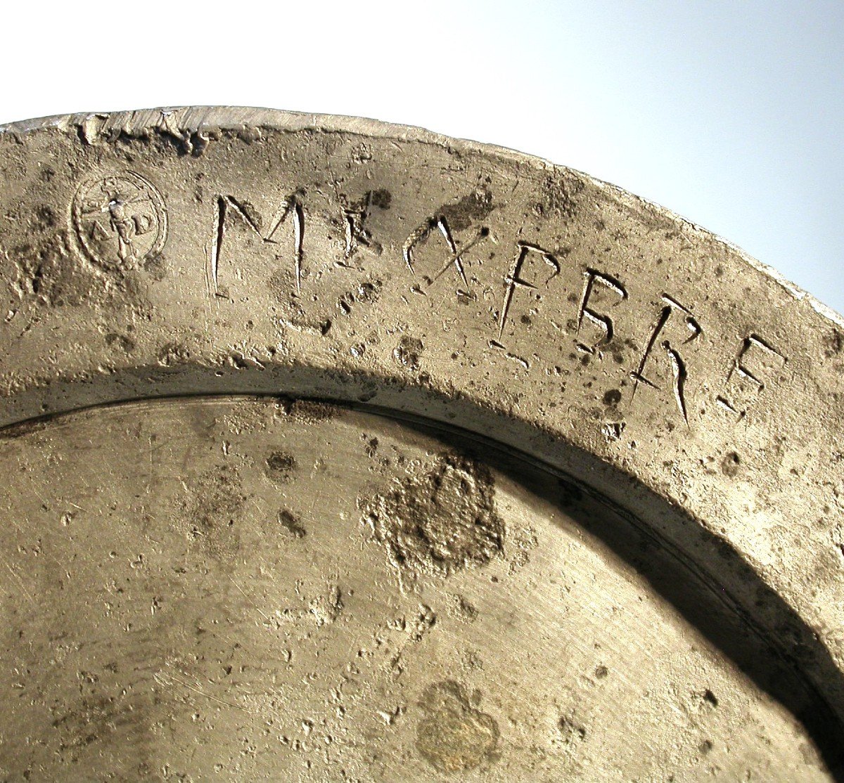 Pewter Plate - Circa 1500-photo-1