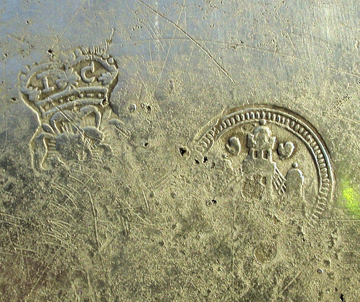 Pewter Dish - Antwerpen, 18th Century-photo-1