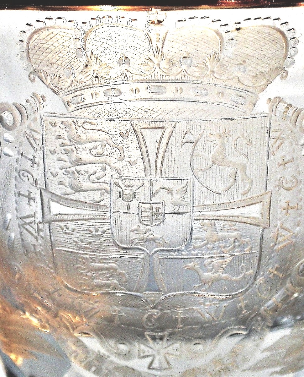 Large Crystal Glass - Denmark, 18th Century-photo-3