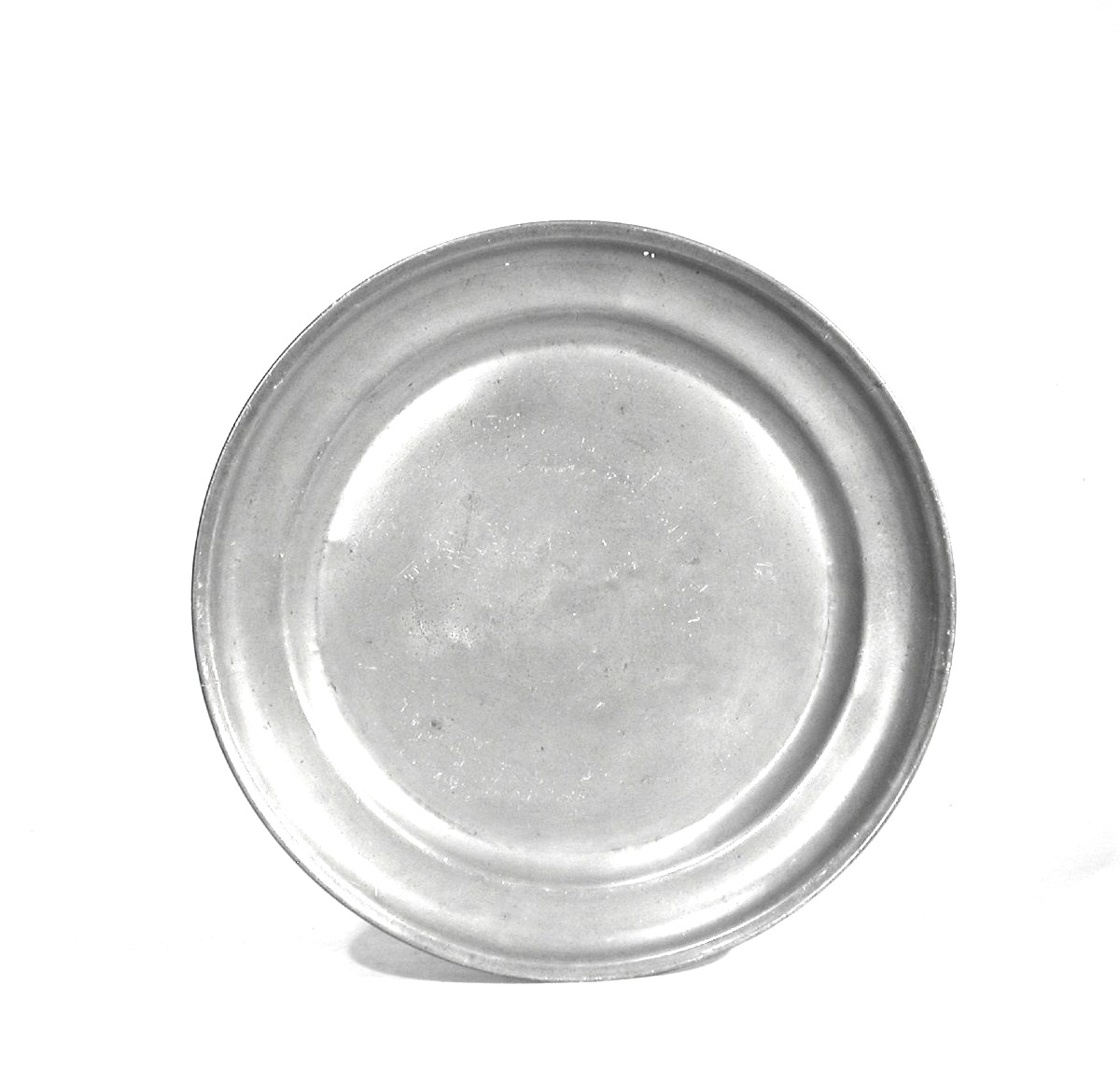 Pewter Dish - Bergues, 18th Century-photo-2