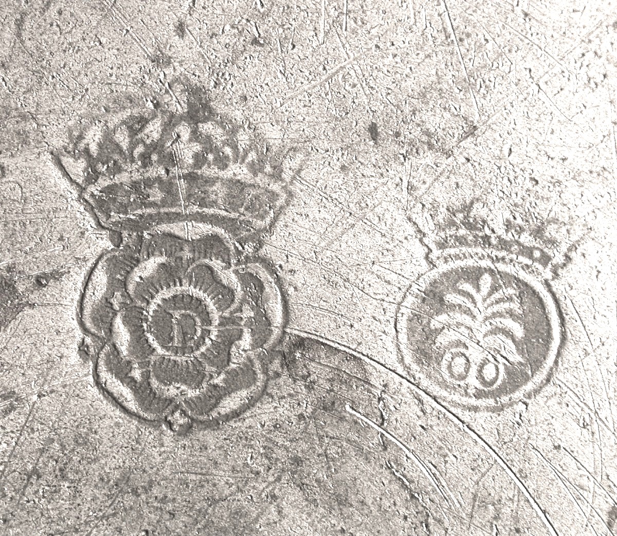 Pewter Dish - Douai, 18th Century-photo-3