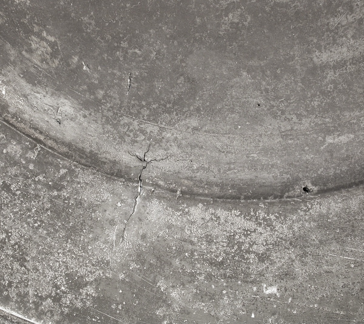 Large Pewter Dish "à La Cardinal" - Lyon, Second Quarter Of The 17th Century-photo-2