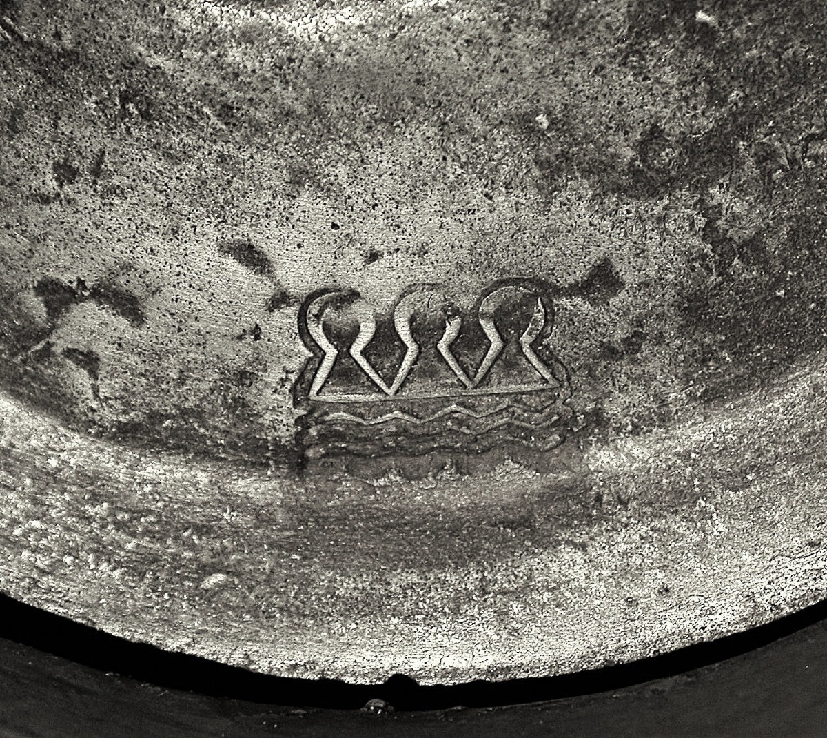 INEDIT - FLAMBEAU EN ETAIN - ESPAGNE (SEGOVIE), CIRCA 1700-photo-4