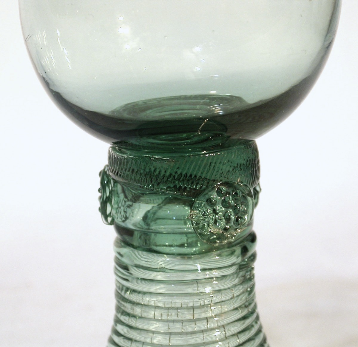 VERRES "RÖMER" - PAYS-BAS ou ALSACE (?), XVIII ème s-photo-3